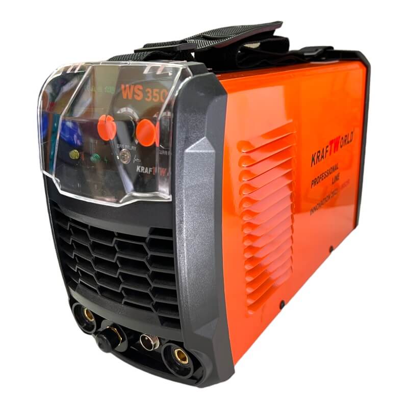 Немски Инверторен Електрожен KraftWorld WS-350А С АРГОН + Маска за заваряне – снимка 2