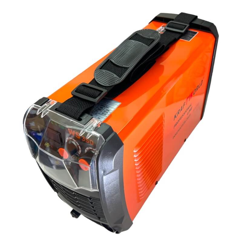Немски Инверторен Електрожен KraftWorld WS-350А С АРГОН + Маска за заваряне – снимка 3