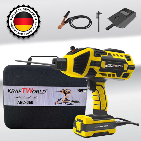 Инверторен Заваръчен Апарат Тип Пистолет ARC-350A KRAFTWORLD