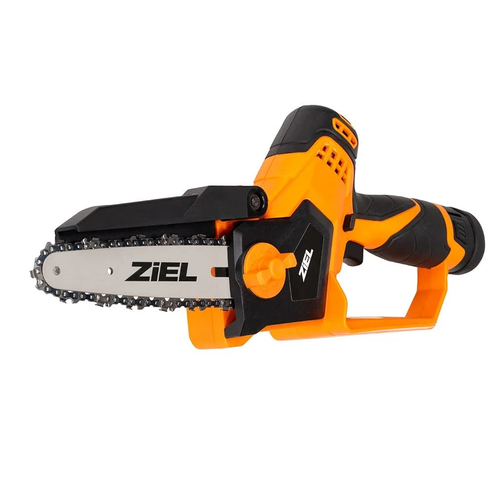 Акумулаторен верижен трион Ziel ZL6601 / 12V с батерия и зарядно