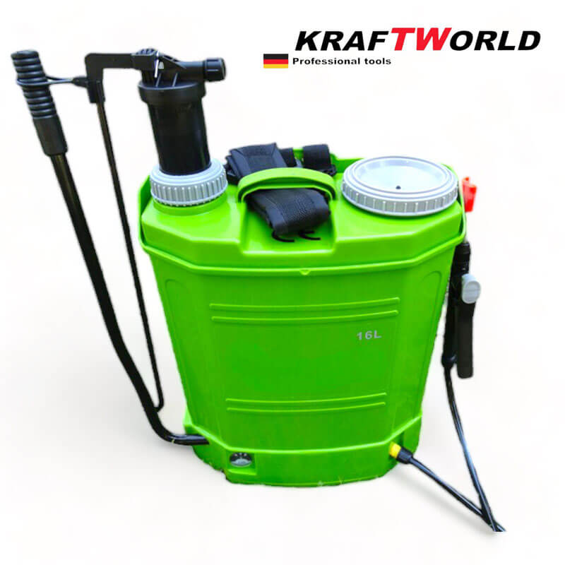 Акумулаторна Пръскачка 16л. KRAFT WORLD – снимка 2
