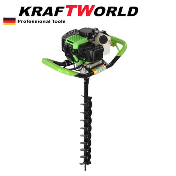 Бензинов Свредел KRAFT WORLD 74 куб. – снимка 2