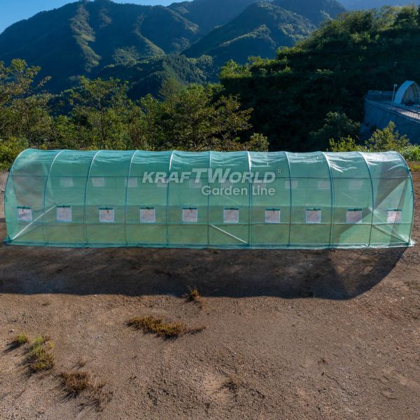 Резервно покривало за оранжерия 10×3×2 м – армирано UV4, KraftWorld – снимка 10