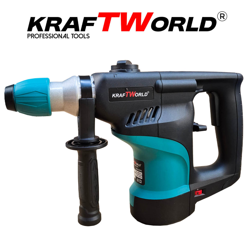 Мощен Ударен Къртач 2000W 5.5J KraftWorld за Тежки Задачи – снимка 2
