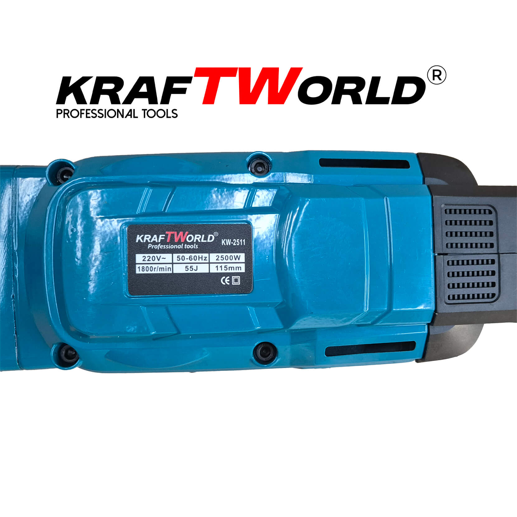 KraftWorld Къртач 2500W с Метален Куфар – Максимална Мощност за Тежки Проекти – снимка 3