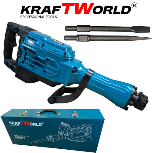 KraftWorld Къртач 2500W с Метален Куфар – Максимална Мощност за Тежки Проекти – снимка 2