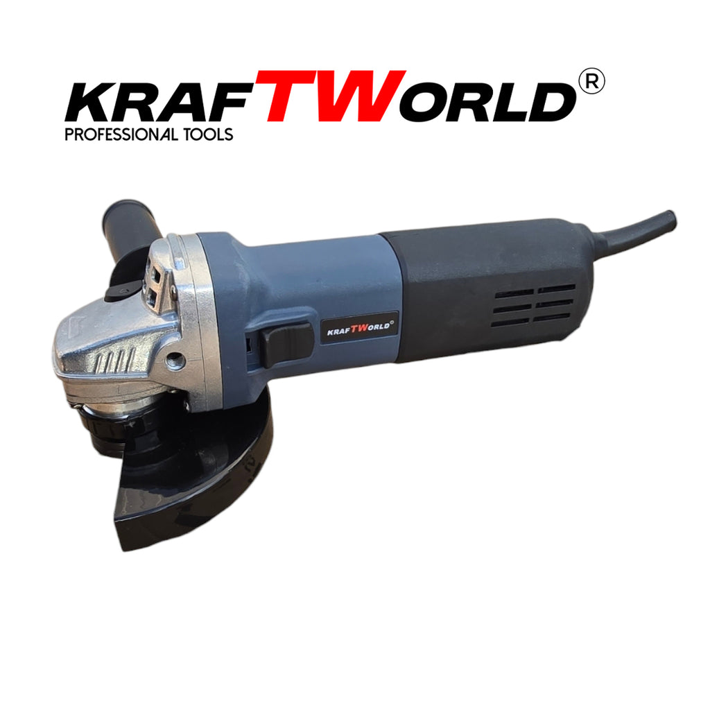 Ъглошлайф KraftWorld 125мм с Плавен Старт и Регулиране на Обороти – снимка 3
