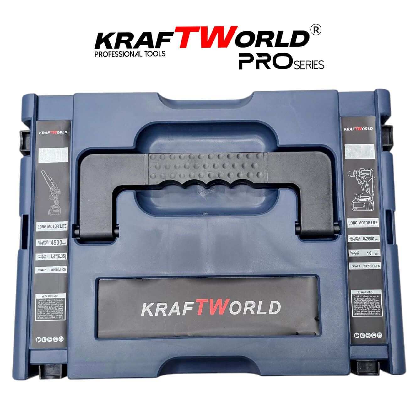 KraftWorld 2в1 Акумулаторен Комплект – Ударен Винтоверт и Мини Резачка с 2 Батерии – снимка 11