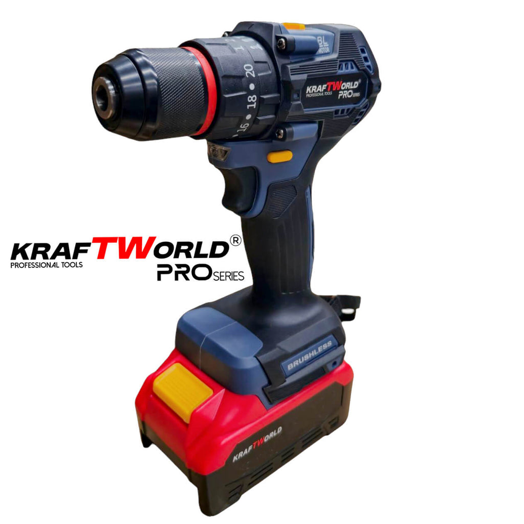 KraftWorld 2в1 Акумулаторен Комплект – Ударен Винтоверт и Мини Резачка с 2 Батерии – снимка 8