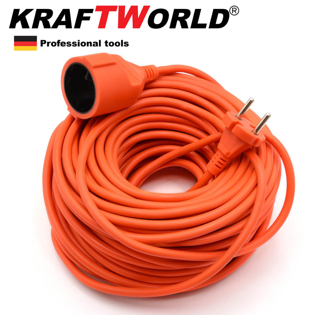 Градински Кабел Удължител 20м KraftWorld , 3x2.5, 220V 16А – снимка 3