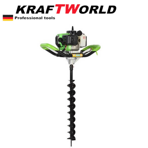 Бензинов Свредел KRAFT WORLD 74 куб. – снимка 3