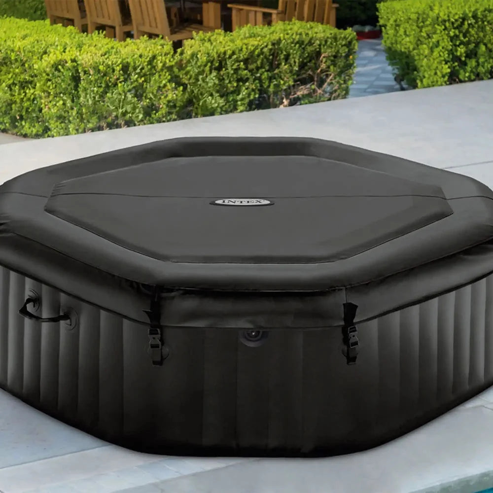 Надуваемo джакузи Intex 28458 PureSpa Bubble Deluxe 180х71см / 795 л – снимка 6