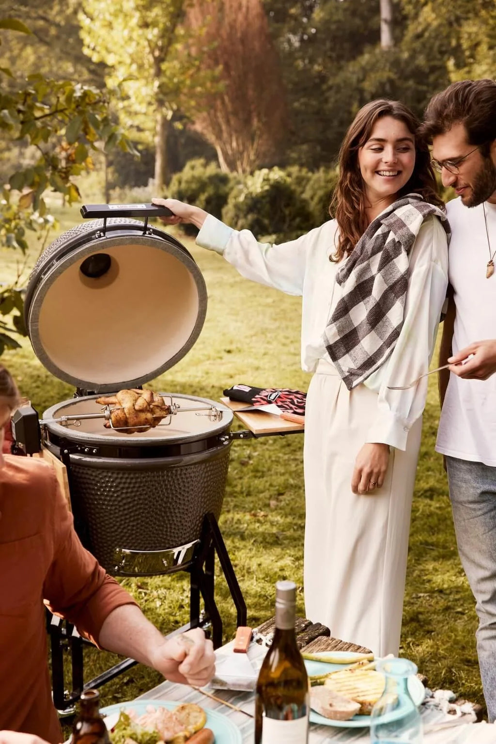 Керамично барбекю Grill Guru Original Medium ø40см – снимка 2