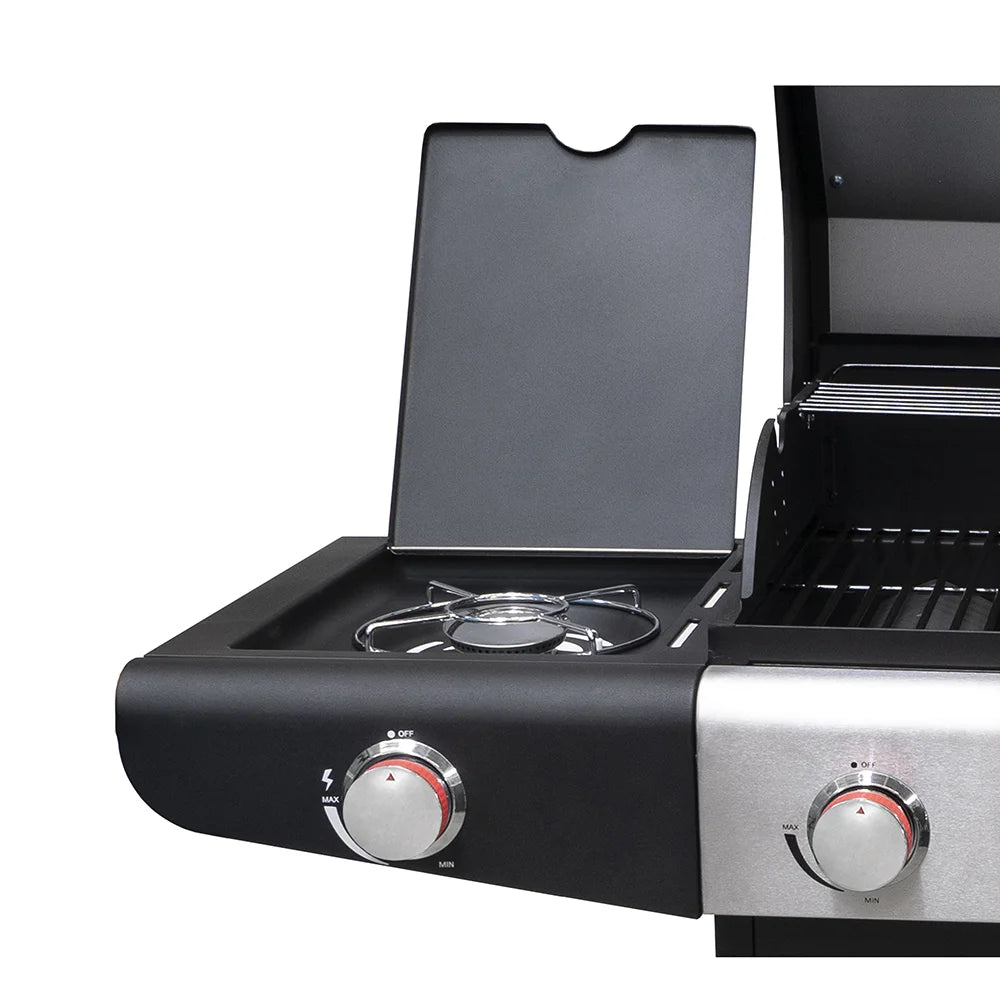 Газово барбекю Ziel Grill G9504AE-SB 136x46x107см – снимка 5