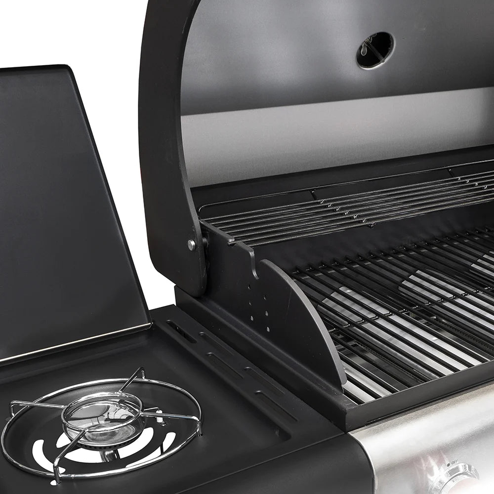Газово барбекю Ziel Grill G9504AE-SB 136x46x107см – снимка 3