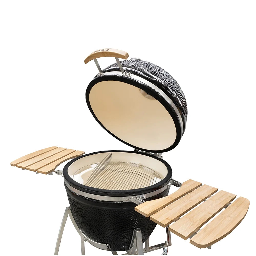 Керамично барбекю на дървени въглища Ziel Grill Kamado Giant 27 / ø67см – снимка 6