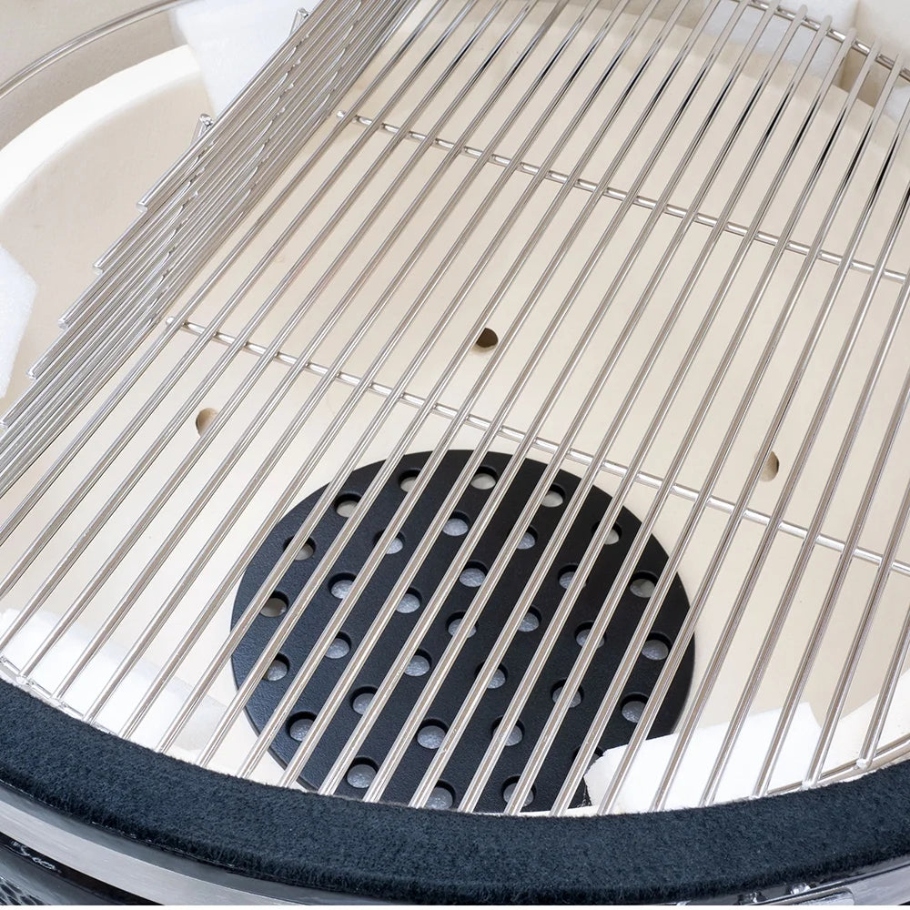 Керамично барбекю на дървени въглища Ziel Grill Kamado Giant 27 / ø67см – снимка 9