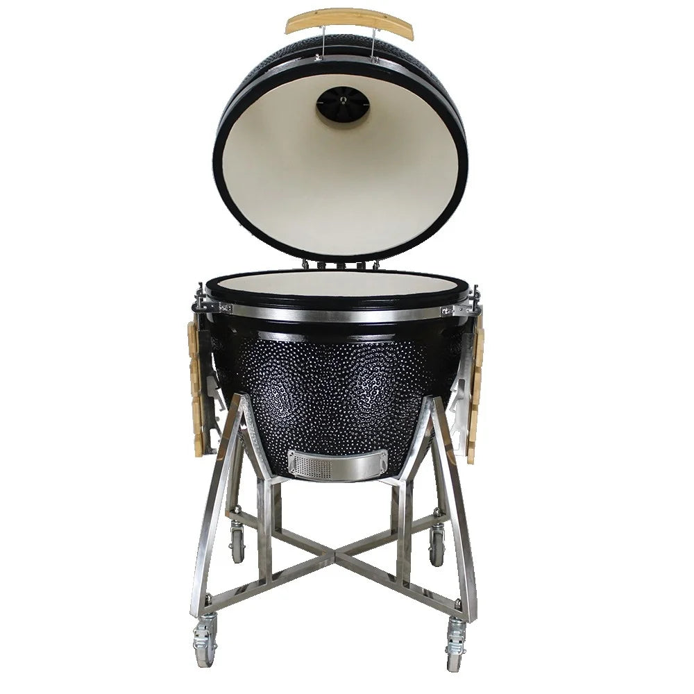 Керамично барбекю на дървени въглища Ziel Grill Kamado Giant 27 / ø67см – снимка 2