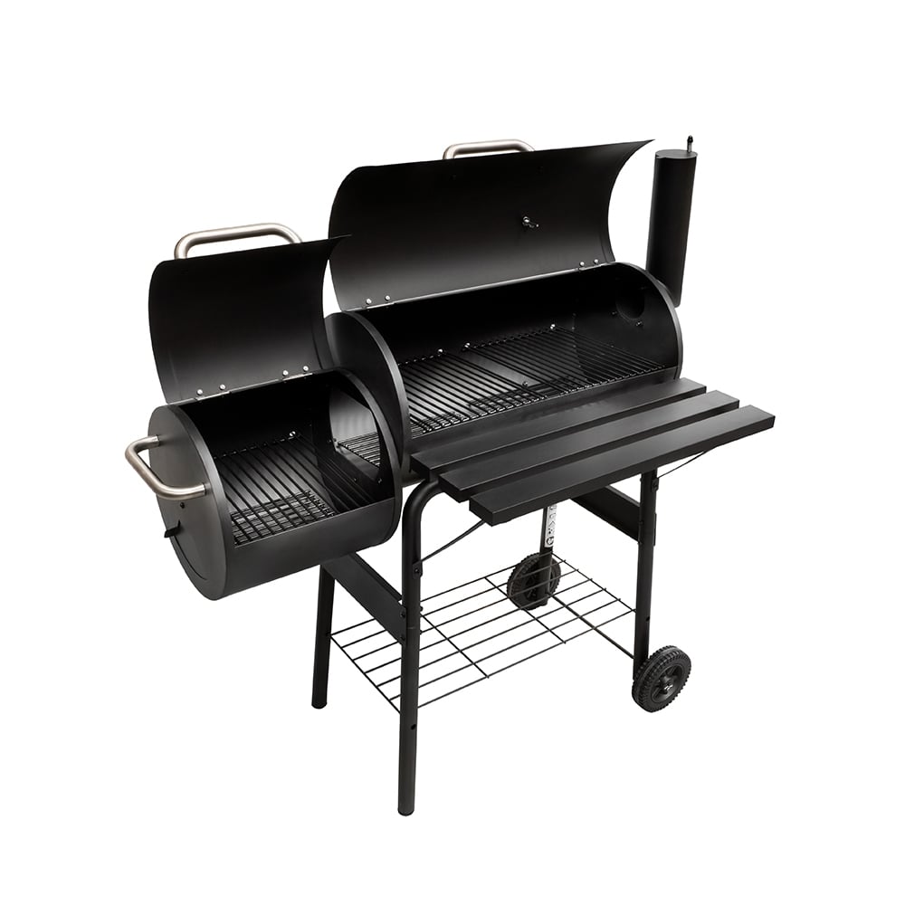 Барбекю на въглища с опушващa функция Ziel Grill CG015-S Smoker 115x53x114 см