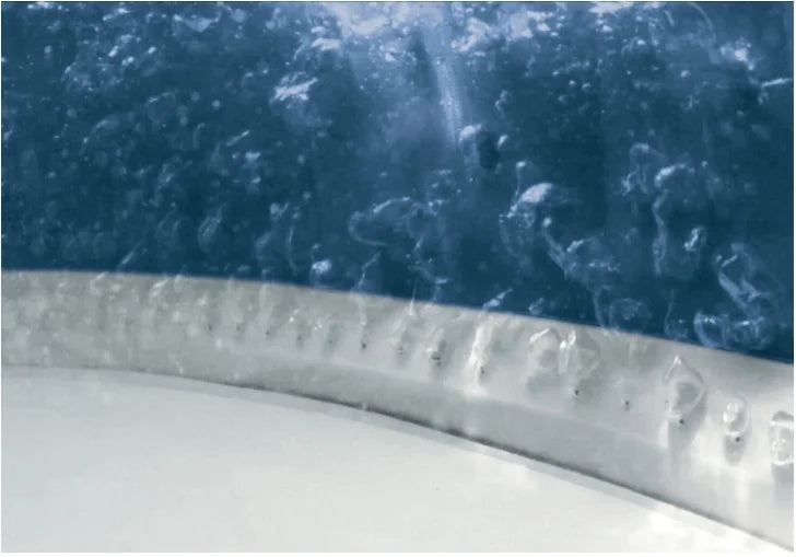 Надуваемо джакузи Intex 28432NP PureSpa™ Plus Navy Bubble Massage за 6 човека – снимка 4