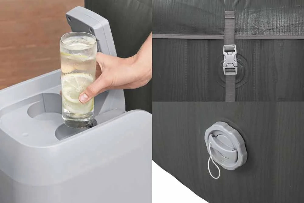 Джакузи Bestway Mauritius Smart AirJet 7 / 270х180х71см – снимка 6