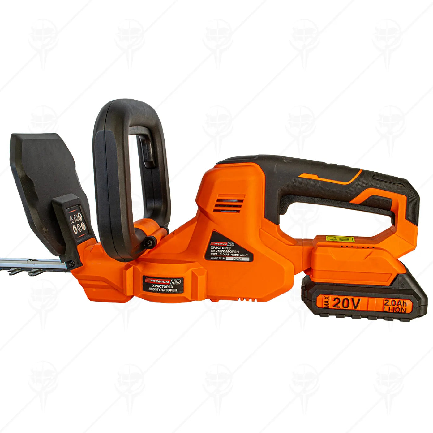 АКУМУЛАТОРЕН ХРАСТОРЕЗ PREMIUM HD20 – 20V, 520 мм, LI-ION 2Ah – снимка 3