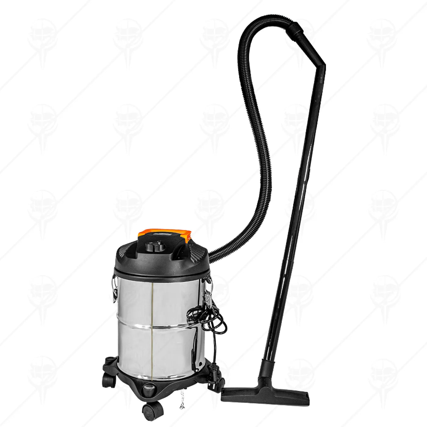 ПРАХОСМУКАЧКА ЗА СУХО И МОКРО PREMIUM 1200W – ИНОКС РЕЗЕРВОАР 15L – снимка 2