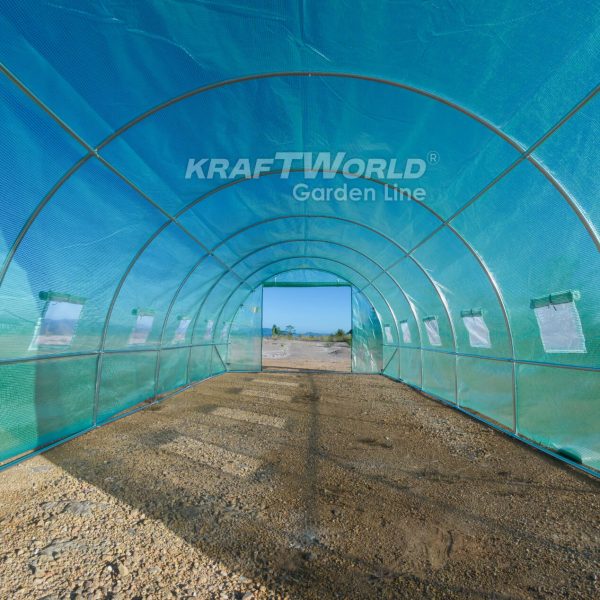 Резервно покривало за оранжерия 10×3×2 м – армирано UV4, KraftWorld – снимка 6