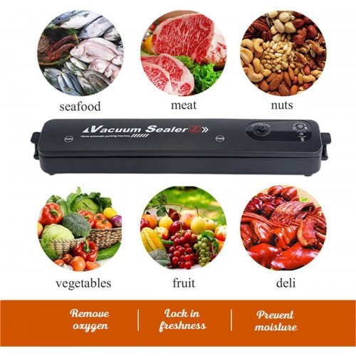 Машина за Вакyумиране и Запечатване на Храни Vacuum Sealer – снимка 6