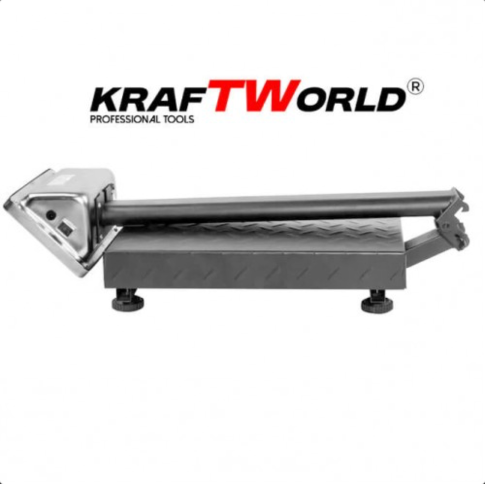 Прецизен сгъваем кантар KraftWorld – до 150 кг, платформа 30x40 см – снимка 3