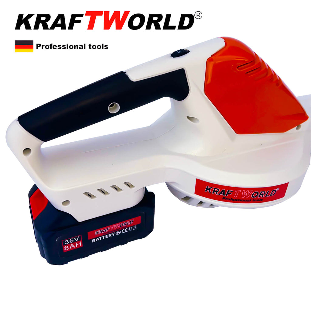 Акумулаторна Духалка за Листа KraftWorld 150km/h с две батерии 36V 8A и зарядно – снимка 4
