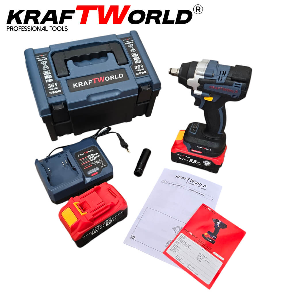 Акумулаторен гайковерт Kraftworld PowerShare 36V – снимка 9