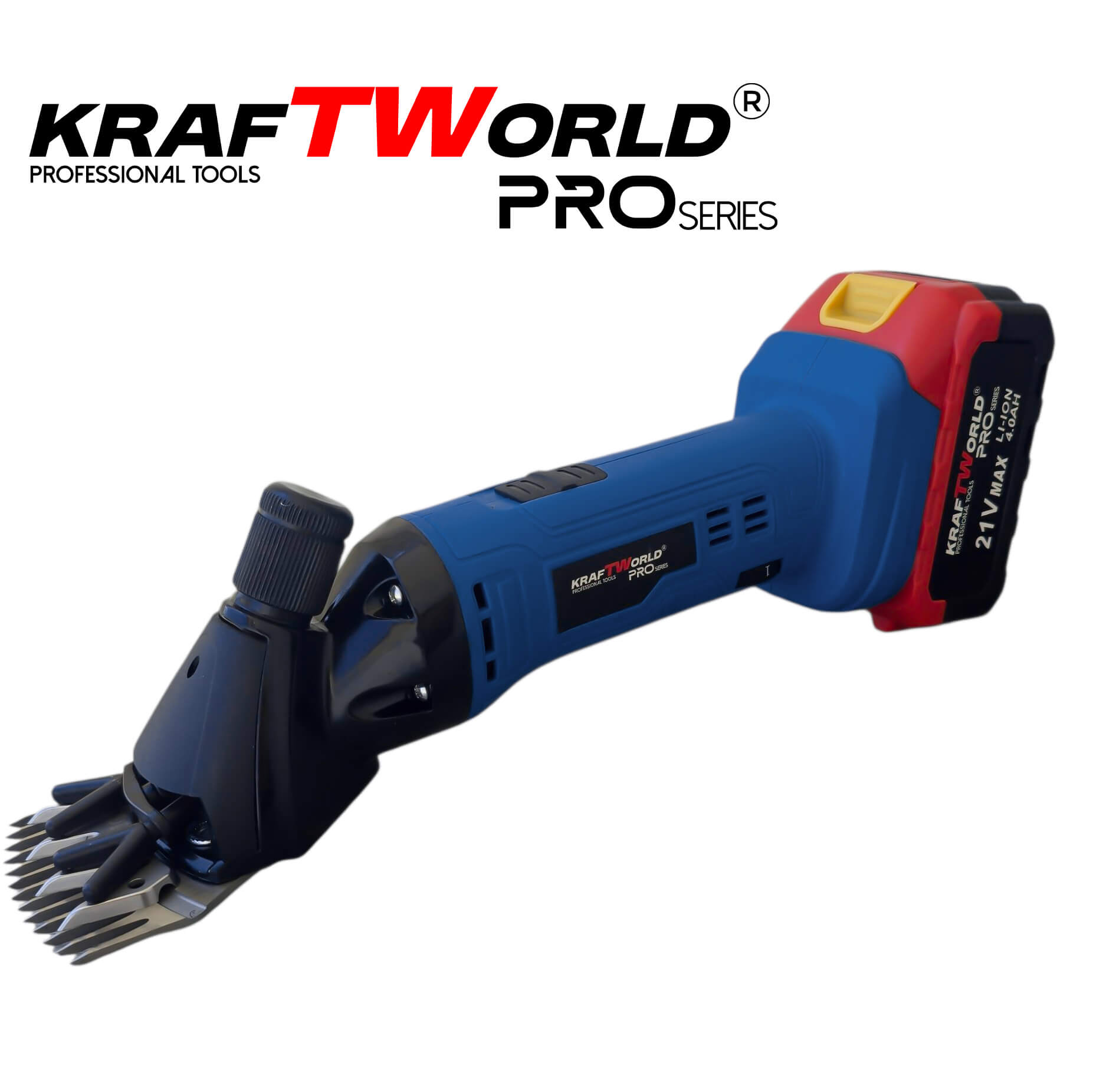 Акумулаторна Машинка за стригане на овце KraftWorld PRO безжична, с куфар – снимка 3