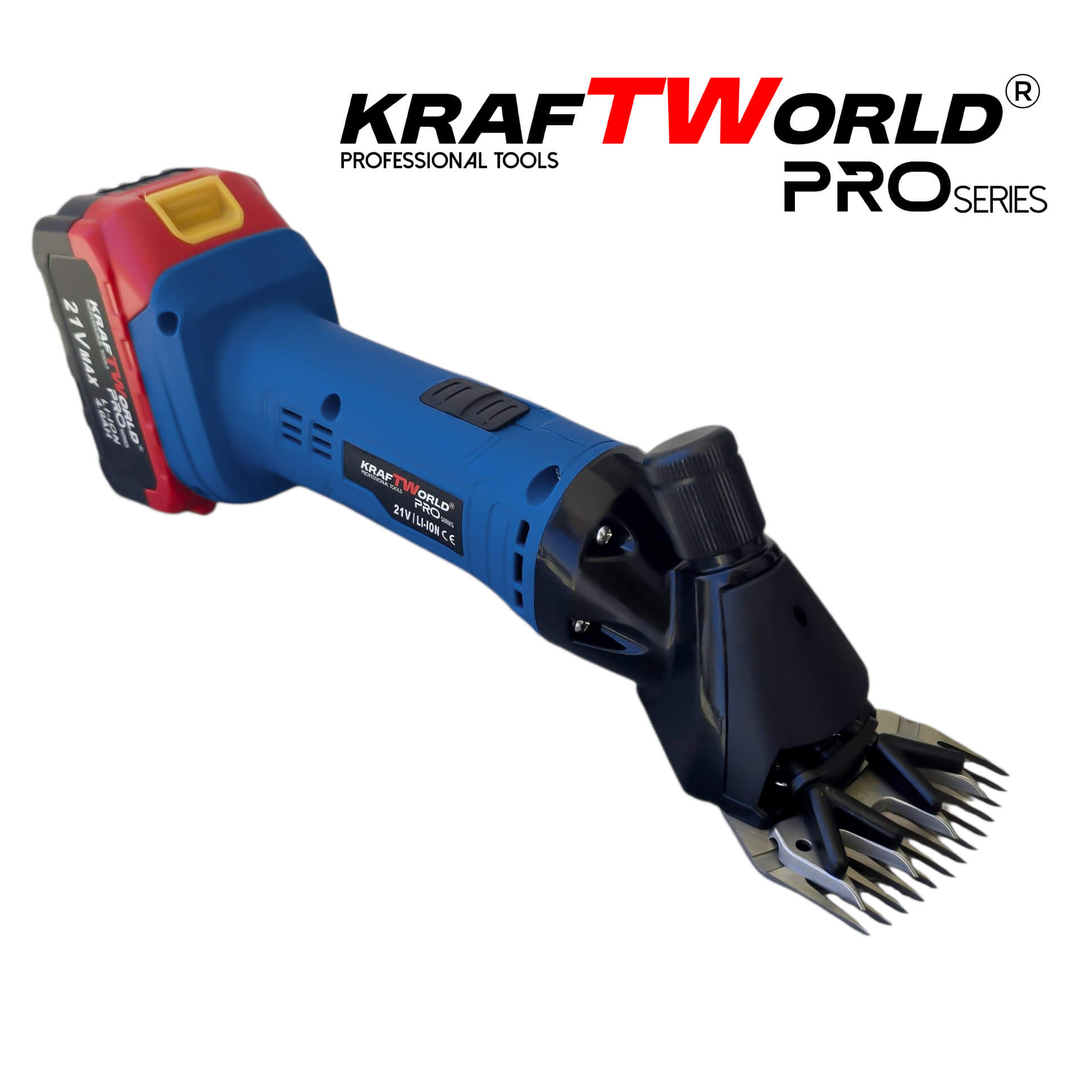 Акумулаторна Машинка за стригане на овце KraftWorld PRO безжична, с куфар – снимка 4