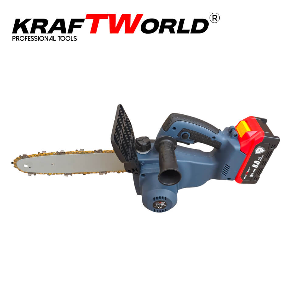 KraftWorld 36V Трион с 2 Батерии и Автоматично Омасляване – снимка 3