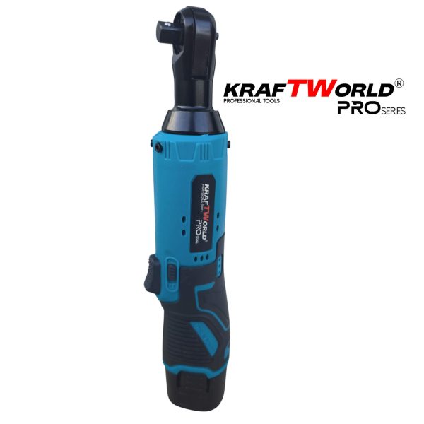 Акумулаторна ударна тресчотка 3/8″ 68Nm KraftWorld с 2 батерии12V – снимка 15