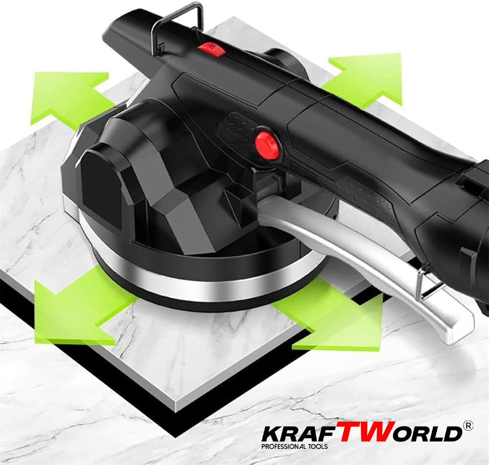Вендуза за Плочки KraftWorld – 100 кг, 6 Степени, Висока Прецизност – снимка 3