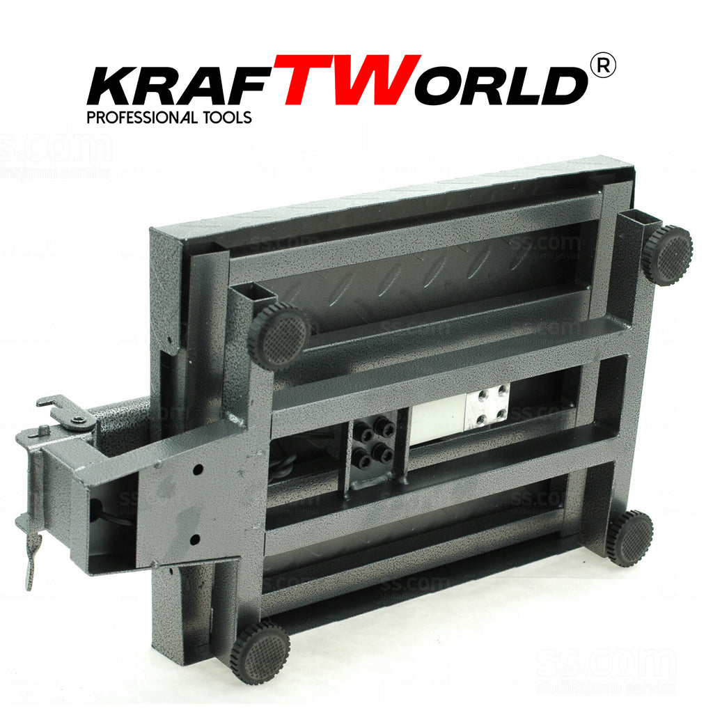 Електронен платформен кантар KraftWorld – до 1 тон, платформа 80×60см – снимка 8