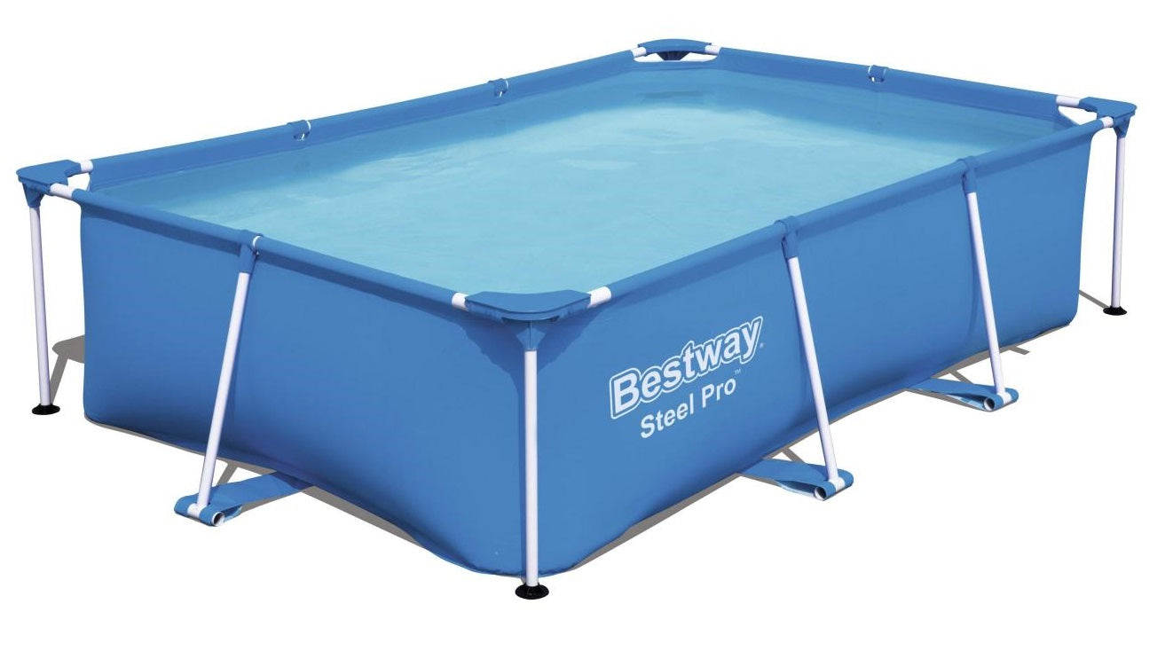 Сглобяем Басейн BESTWAY Steel Pro 56411 300x201x66 см с Филтърна Помпа – снимка 5