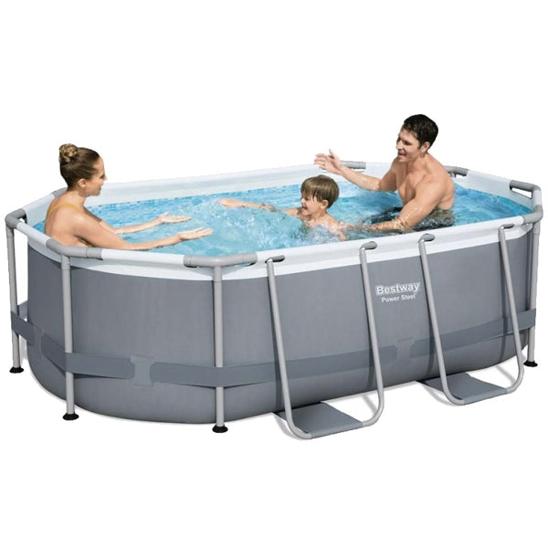 Сглобяем Басейн BESTWAY Steel Pro MAX 5614A 305×200х84см – снимка 2