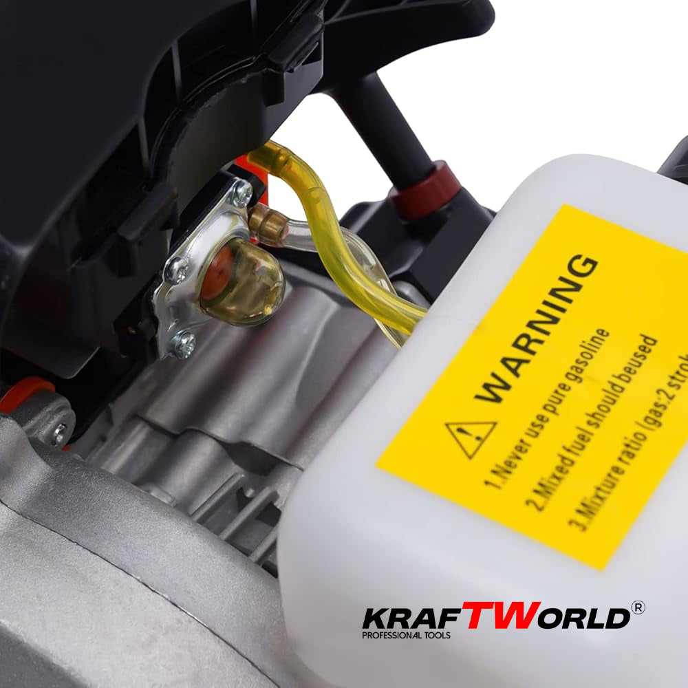Бензинов Свредел KraftWorld – Градински Свредел с Двутактов Мотор – снимка 5