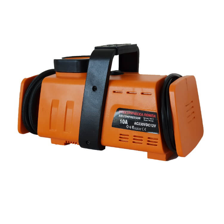 KraftWorld компресор за въздух 12V/220V, универсален за автомобили и дома – снимка 3