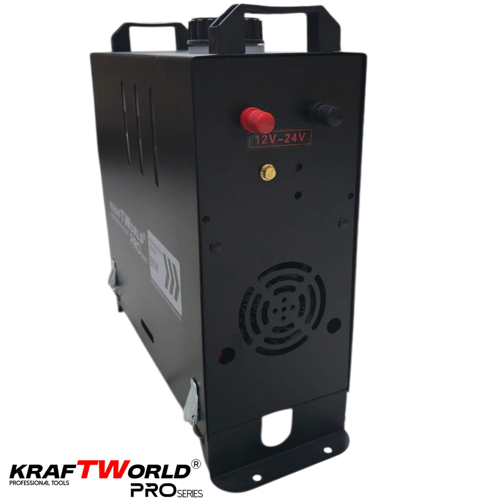 Преносима дизелова печка с 4 въздуховода KraftWorld 8kW 12V – дистанционно, нисък разход – снимка 6