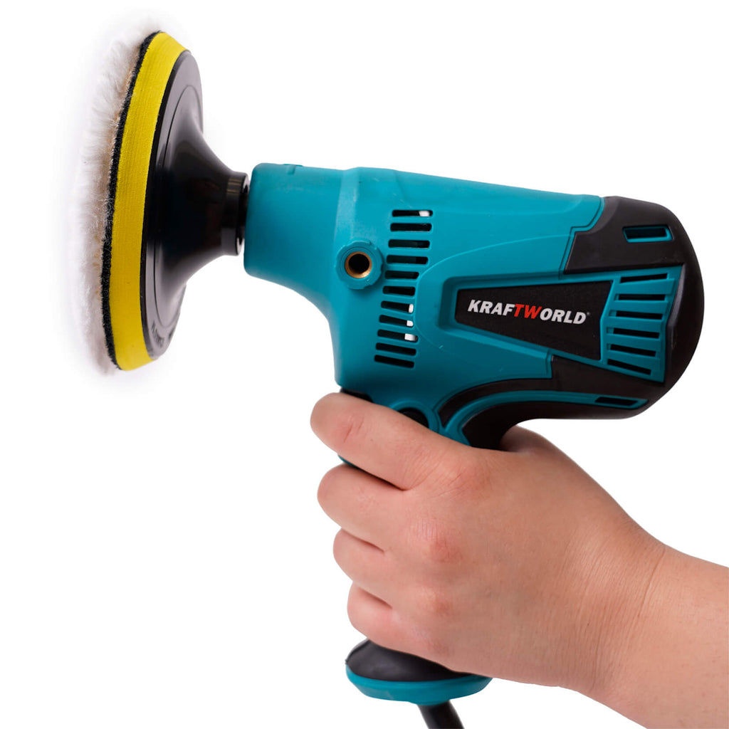 Немска Полирмашина KraftWorld 1200W, машина за полиране – снимка 4
