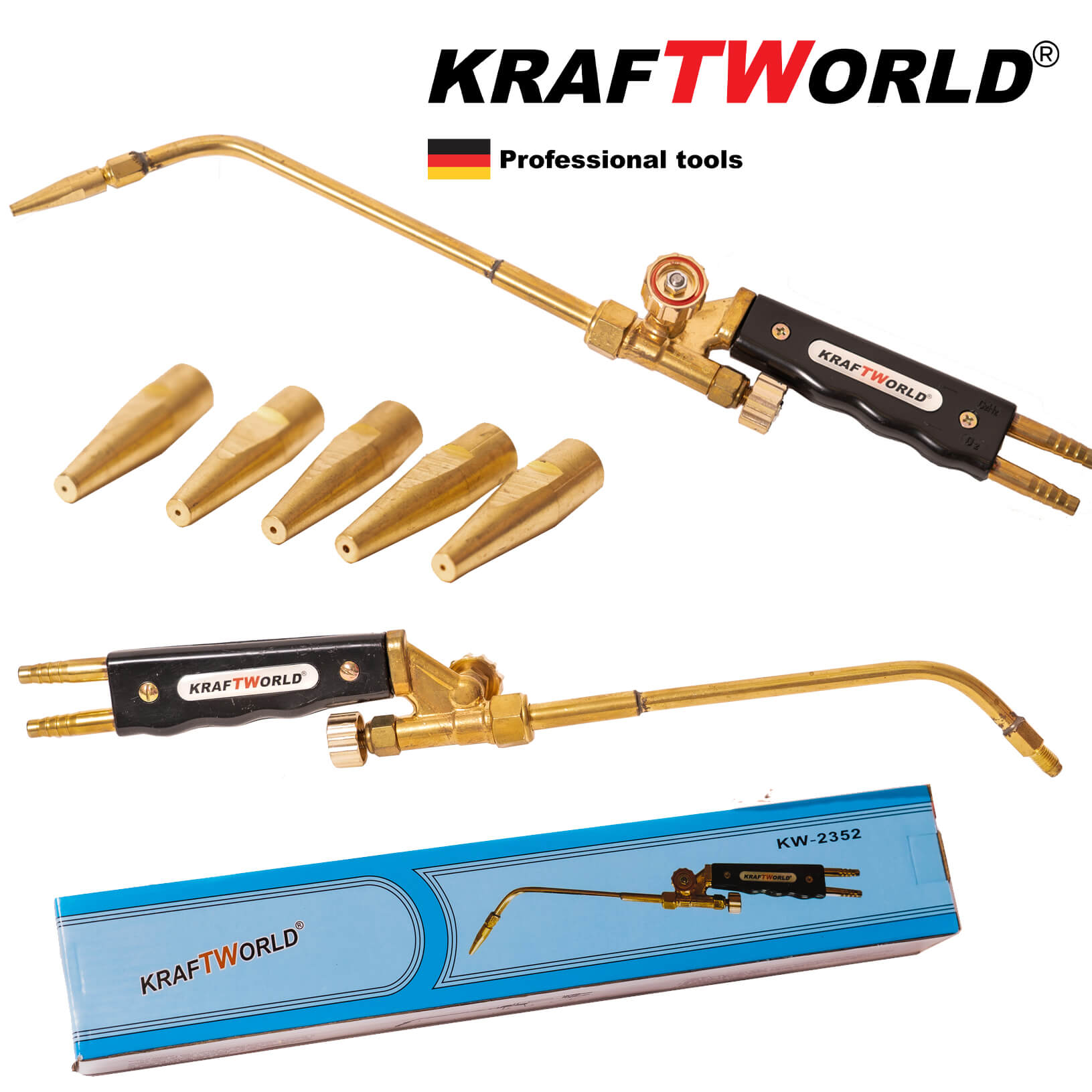 Немска Горелка за оксижен KraftWorld 380mm