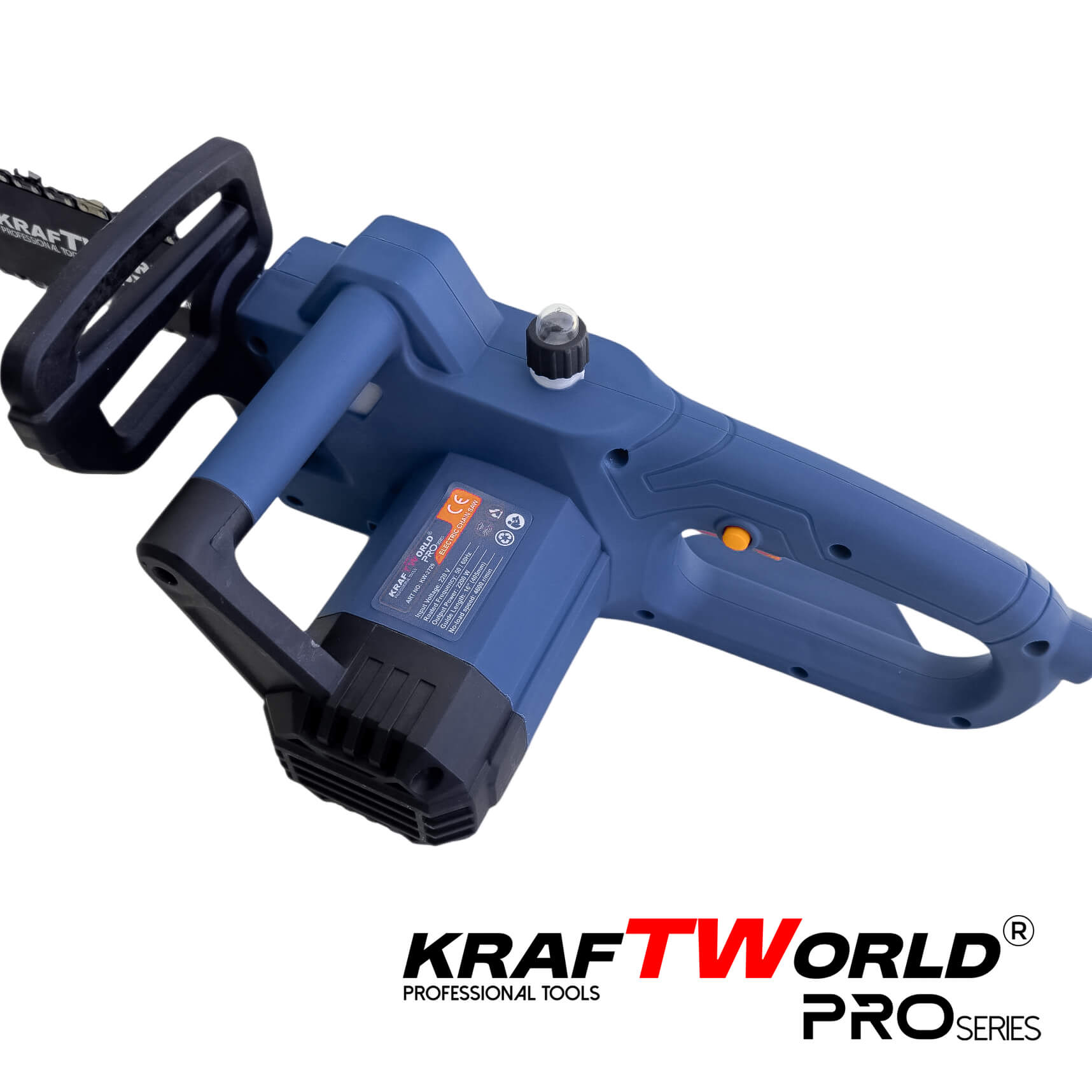 Електрическа Резачка за дърва KraftWorld 2200W – 220V, 40 см – снимка 6