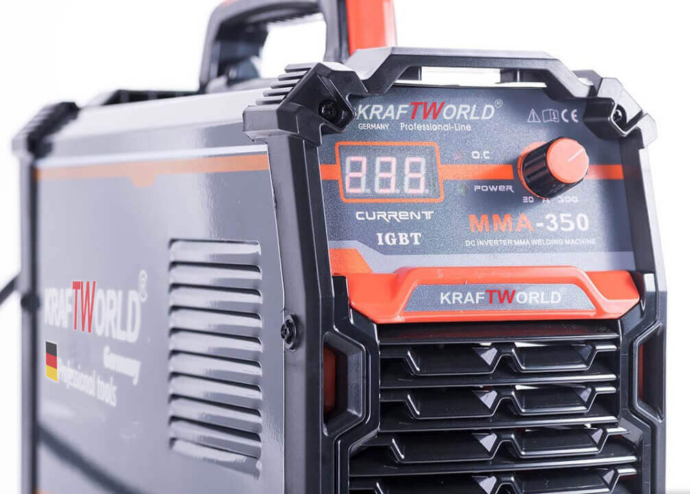 Немски Инверторен Електрожен KRAFT WOLRLD 300А + Соларен шлем – снимка 5