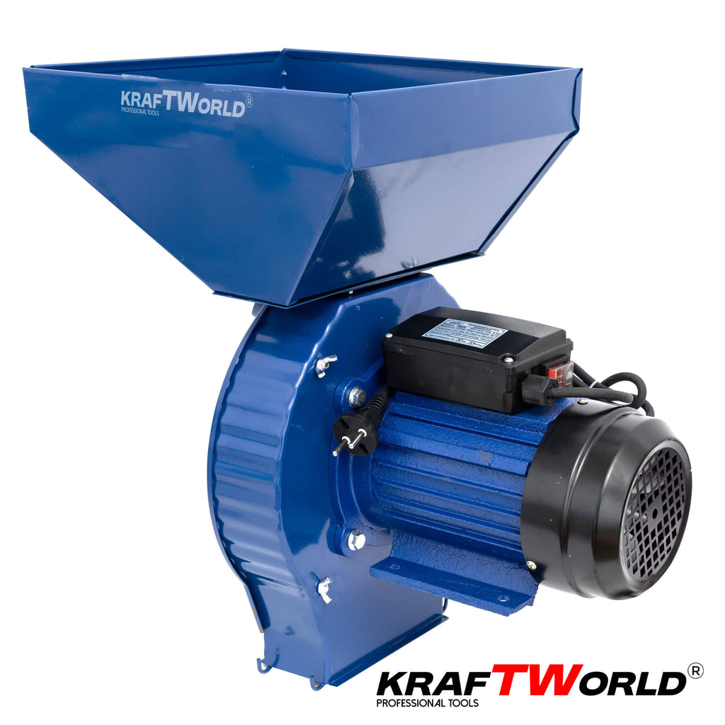 Фуражомелка KraftWorld 3.9kW Комплект с 4 Сита – Ярмомелка – снимка 2