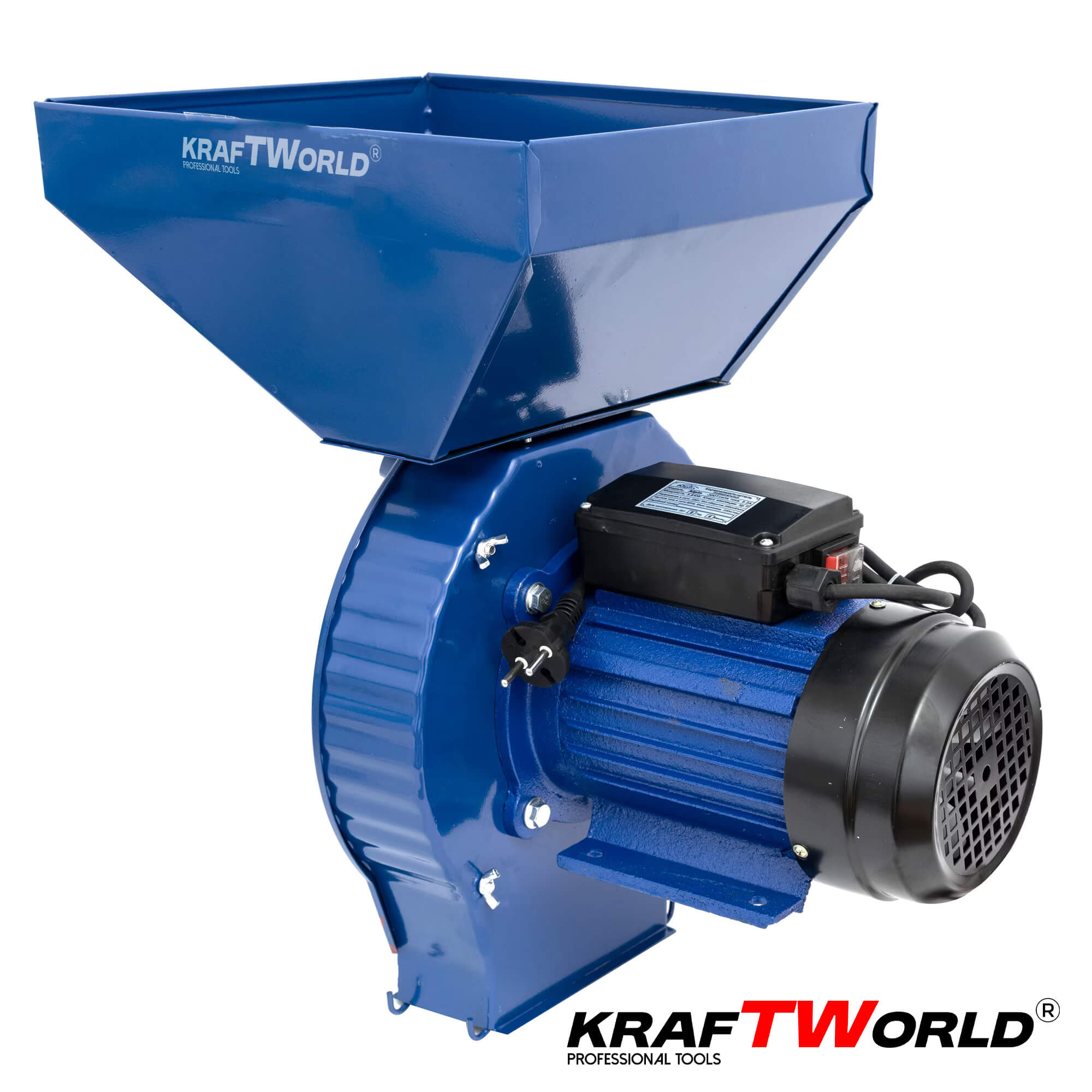 Фуражомелка KraftWorld 3.9kW Комплект с 4 Сита – Ярмомелка – снимка 2