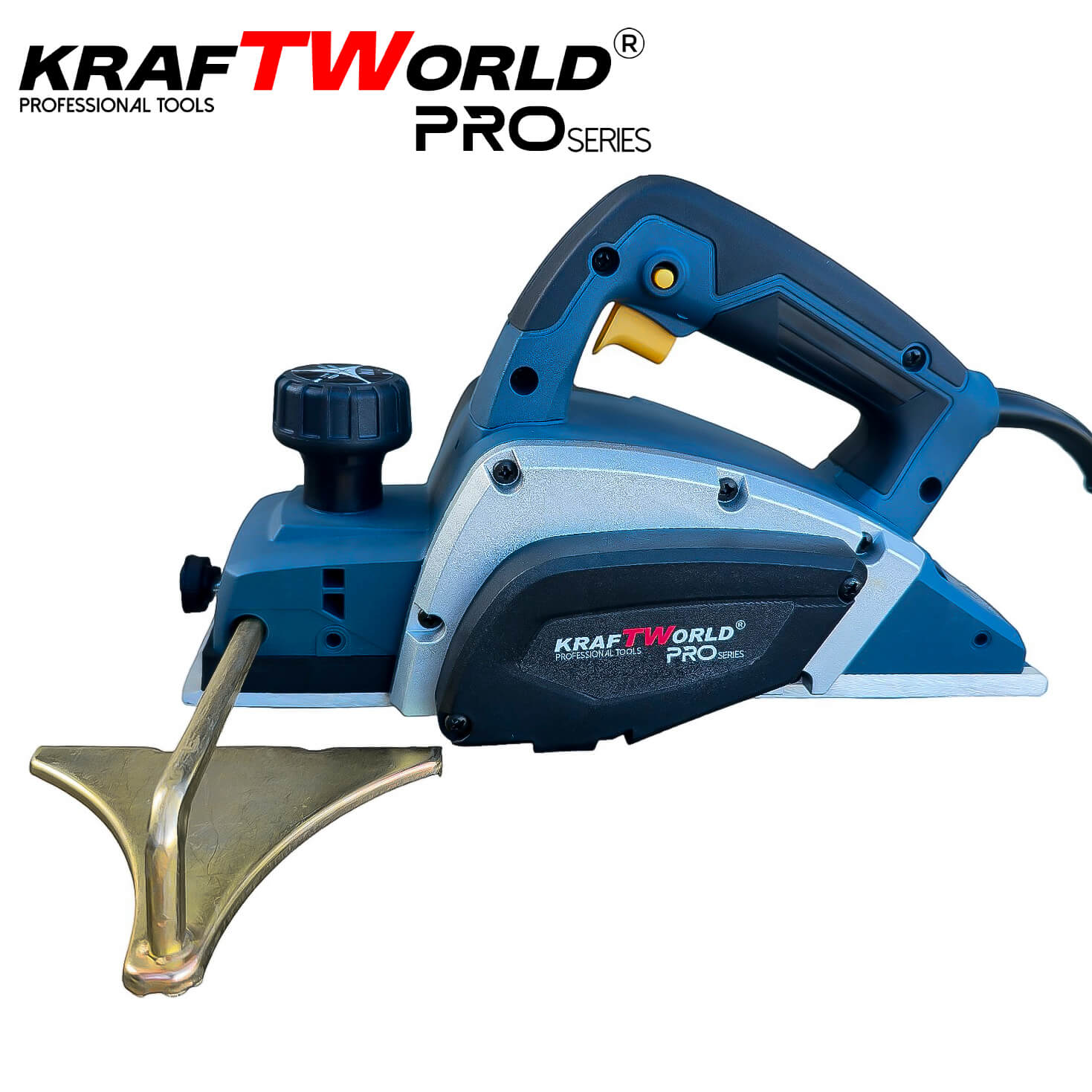 Електрическо Гредово Ренде 800W KraftWorld – 82 мм, 0–2,5 мм дълбочина, 16 000 об./мин – снимка 4